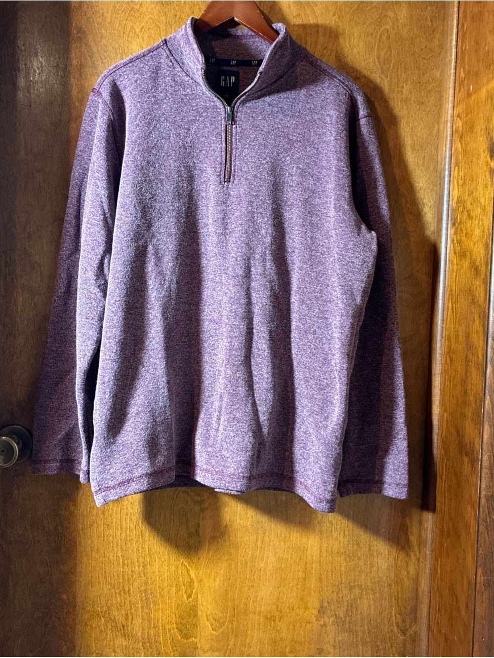 Gap 1/4 Zip Long Sleeve Pullover Shirt Sz large Gorpcore Fall Outdoor Layer